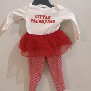 Valentines Day Set Infant Size 6-12 Months